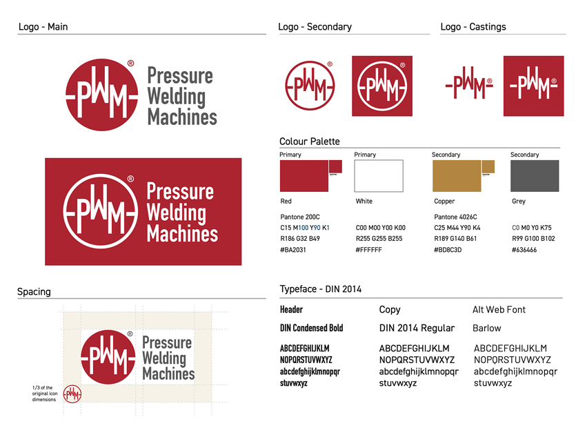 Pressure Welding Machines multilingual website design