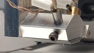 Close-up of the ReJI printhead