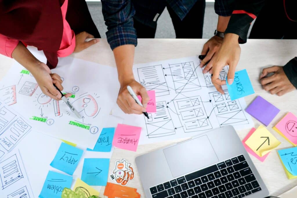 startup website dsign