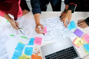 startup website dsign